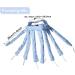 Heatless Curlers Headband | Octopus Hair Curler for Long & Medium Hair | No Heat Overnight Waves | Soft Silkband Curly Winder - Blue - Buy Online on GoSupps.com