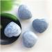 Natural Blue Celestite Stone Heart Quartz Crystal Gemstone Decor Household yuebang - Buy Online on GoSupps.com