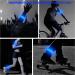 BSEEN 2 Pack LED Armbands for Running - Glow in The Dark Safety Gear Bracelet Sports Wristbands, Fluorescent Blue - Buy Online on GoSupps.com