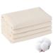 Castor oil package organic cotton flanel for castor oil 4PCS 16x7in Reusable castor oil flanell flannel soft -absorbing organic cotton flannel for belly liver joints and more