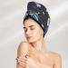 Microfiber Hair Drying Cap for Curly & Thick Hair | Space Cars Soft Absorbent Towel Wrap with Button - Quick Drying Hair Towel - Buy Online on GoSupps.com