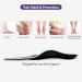 3ANGNI Orthopedic Arch Support Insole for Plantar Fasciitis & Flat Feet - Men 4-4.5/Women 6-6.5 - 1007 Black - Buy Online on GoSupps.com