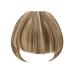 Buy SEGO Clip-in Pony Hairpiece Extensions - Real Hair Fringe Bangs in Ash Brown & Bleach Blonde - Perfect for International Shipping - Buy Online on GoSupps.com