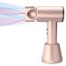 Cordless Hair Dryer for Women Rechargeable Wireless Blow Dryer Travel Hair Dryers Fasting Drying Light and Quiet for Kids Outdoor Camping Pink