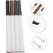WOONEKY 4pcs Four Forked Eyebrow Pencil Brow Pencil and Brush Microblading Eyebrow Pen Make up Kit Abs - Buy Online on GoSupps.com