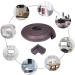 Vicloon Edge Protectors 2 M Foam Safety Strip and 4 Corner Cushion Protector Set Edge Corner Guards for Baby - Purple - Buy Online on GoSupps.com