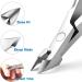FERYES Professional Cuticle Clipper - 5mm Jaw, Medical Grade Stainless Steel - 1 Piece, Silver - Buy Online on GoSupps.com