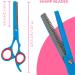 Professional Hairdressing Hair Thinning Scissor Barber Hairdresser Beautician Hair Salon Scissors (Blue Thinning 6.0") - Buy Online on GoSupps.com