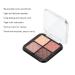 Ymiko Glitter Eye Shadow Palette - 4 Matte Waterproof Pigments for Chic Makeup Artists - Green Misty Rose - Buy Online on GoSupps.com