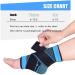 Plantar Fasciitis Sock with Arch Support - Compression Sleeve for Foot Pain Relief - Blue - Buy Online on GoSupps.com