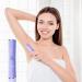 Fuuxtci Electric Shaver For WomenLadies Bikini Trimmer with Double Attachments Device For Hair Removal And Care Of Body Legs Face Private Areas Beard And Eyebrows Purple - Buy Online on GoSupps.com