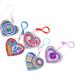 SUPVOX Diamond Keychain 10 PCS Diamond Keychain Full Drill Pendant Full Drill Keychain bead Shaped drill Full Diamond Picture 1x2pcs Mx2pcs - Buy Online on GoSupps.com