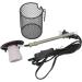 Reptile Heater Lampshade Metal Anti Scald Heat Lamp Guard Cage for Terrarium Turtles Chameleon Lizard Snake Black(#1) - Buy Online on GoSupps.com
