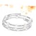 TENDYCOCO 2pcs Stretchy Bracelets Bangle Bracelets for Women Bracelet for Women Womens Bracelets Women Bracelets Jewelry Bracelets Stretch Bracelets for Women Crystals Bracelet Miss Diamond mediumx3pcs Silverx3pcs - Buy Online on GoSupps.com
