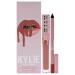 Kylie Cosmetics Matte Lip Kit - 802 Candy for Women - 2 Pc 0.10 oz Matte Liquid Lipstick 0.03 oz Lip Liner