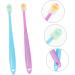 Minkissy 4-Piece Children's Toothbrush Set | Manual Training Brushes with Bristle Grip for Optimal Oral Care - Ship Worldwide - Buy Online on GoSupps.com