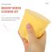 Premium Makeup Brush Cleaning Bowl Set - Ultimate Brush Cleaner & Scrubber Kit Yellow | International Shipping Available - Buy Online on GoSupps.com