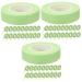 MAGICLULU 60 Rolls Fabric Tape Makeup Stuff Professional Lash Tape Small Soap Pearl Clip Tape for Lash Extensions Green Duct Tape Green Tape Non-woven Fabric Invisible Lifting Belt