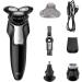 SID Electric Razor For Men 4 IN1 IPX7 Waterproof 4D Shaving Electric shaves (black) - Buy Online on GoSupps.com