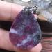 Natural Ruby Zoisite Pendant - Rare Red Green Crystal Stone Jewelry for Men & Women | Luck & Wealth Gift 34x26x12mm - Buy Online on GoSupps.com