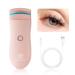 Mlen Diary Heated Eyelash Curler Electric Eyelash Curler Stable Temperature No Harm to Lashes' Eyelash Curler 2 Heating Modes Quick Pre-Heat Eye Lashes Curler (Pink)