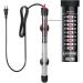 MODUODUO Aquarium Heater Submersible Betta Fish Tank Heater with Suction Cups Auto Thermostat Heater for Marine Saltwater and Freshwater (100W) - Buy Online on GoSupps.com