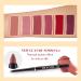 Velvety Nude & Dark Red Matte Lip Liner and Glaze Set - Long Lasting & Waterproof Makeup Gift for Women - Buy Online on GoSupps.com