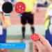 Jizzu Football Referee Card Set - 2 Red & Yellow Cards + Whistle & Toss Coins for Game - International Shipping - Buy Online on GoSupps.com