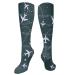 Travel around the world aircraft routes compression socks for women and men circulation 15-20 mmHg is the best support for sporty running cycling
