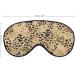 Leopard Skin Sleep Mask - Adjustable Blindfold for Men and Women | Blocks Light for Night Travel and Nap - Buy Online on GoSupps.com