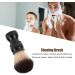 Portable Men's Shaving Brush - Professional Hair Razor Brush with Ergonomic Handle & Soft Nylon Bristles for Beard Care - Buy Online on GoSupps.com