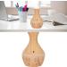 Wood Grain USB Essential Oil Diffuser - 7 Colors LED Humidifier for Bedroom & Office | Low Noise Mist - Buy Online on GoSupps.com