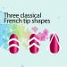 TailaiMei French Manicure Nail Art Stickers - 1752 Pieces, 3 Designs, Self-Adhesive Guides for DIY Nail Decoration - 36 Sheets - Buy Online on GoSupps.com