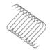 10 pieces S-smoking hooks meat hooks stainless steel 17.0 cm smoking