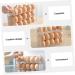 NAMOARLY Egg Storage Box Clear Drawer Plastic Eggs Egg Organizer for Refrigerator Egg Rack Devil Crisper - Buy Online on GoSupps.com
