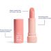 3INA MAKEUP - Vegan - The Lip Balm - Pink - Intensive Lip Balm - Hydrating Lip Care Chapstick - Moisturizing - Nourishing - Protects and Restores Dry Lips - Soft Natural Finish - Cruelty Free - Buy Online on GoSupps.com