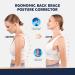 Posture Corrector for Men & Women | Adjustable Upper Back Brace | Soft Fabric | Pain Relief & Comfort | Invisible Under Clothes - Buy Online on GoSupps.com