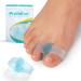 Promifun Bunion Corrector 12 Pack Toe Separators with 2 Loops Gel Toe Corrector Big Toe Spacer for Bunion Pain Relief and Overlapping Toe