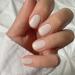 Sethexy Short Square White False Nails Glossy Pure Color Collection Press on Nails 24Pcs Full Cover Acrylic Stick on Nails for Women and Girls Milky White