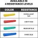 DMOOSE Flex Tennis Elbow Bowling Rod - Physiotherapy Equipment for Injury Recovery Grip Improvement Resistance Training - Ideal for Golfers | Blue Green Red - Buy Online on GoSupps.com