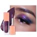 Oulac glitter eyes shadow liquid |Metallic purple eyeshadow liquid eyeliner with fine sparkle |Glitzer finish smooth shimmer eyes make-up |Vegan & Cruelty-Free 5.4g (26) (26) Vamp it up