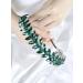 Brihasory Green Rhinestone Headband | Wedding Hair Accessories for Brides | Tiaras for Women and Girls | Goddess Costume Hair Decoration | Prom Bridesmaid Gifts - Buy Online on GoSupps.com
