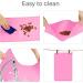 Toplory Waterproof Non-Slip Silicone Bowl Pad for Dogs & Cats | 53x37cm Pink Feeding Mat - Durable & Easy to Clean - Buy Online on GoSupps.com