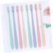 Minkissy Travel Toothbrush Set - 8 Pieces with Caps | Portable & Compact Toothbrushes for International Shipping - Buy Online on GoSupps.com