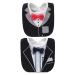 FEIFEI'S BOW 2PCS Baby Kids Bibs BOY MIXED DESIGN COTTON GENTLEMAN BOW FEEDING Bandana Apron Weaning Set03