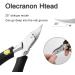 JeoPoom Professional Thick Ingrown Toe Nail Clippers - Super Sharp Curved Blade Grooming Tool (Black) - Buy Online on GoSupps.com