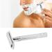 Durable Silver Safety Razor - Non-Slip Double Edge for Travel & Home Use - Buy Online on GoSupps.com