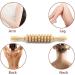 Haobin Wooden Massage Stick - Deep Tissue Roller for Neck Back & Body Relief | Premium Massage Device - Buy Online on GoSupps.com