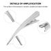 Beaupretty 12 Large Silver Alligator Hair Clips - Slide Resistant Metal Duckbill Clips for Salon Styling & Cuts - Buy Online on GoSupps.com