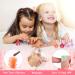 LOPHE Nail Polish Set for Kids 6 Rainbow Colors Kids Nail Varnish Set Non-Toxic Peel-Off Children Nail Polish Kit Quick Dry Water-Based Kids Nail Paint Gifts for Girls Christmas Birthday C-Normal - Buy Online on GoSupps.com